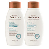Aveeno Scalp Soothing Rose Water & Chamomile Blen Shampoo & Conditioner for Sensitive and Soft, Sulfate Free, No Dyes or Parabens, 1 Set